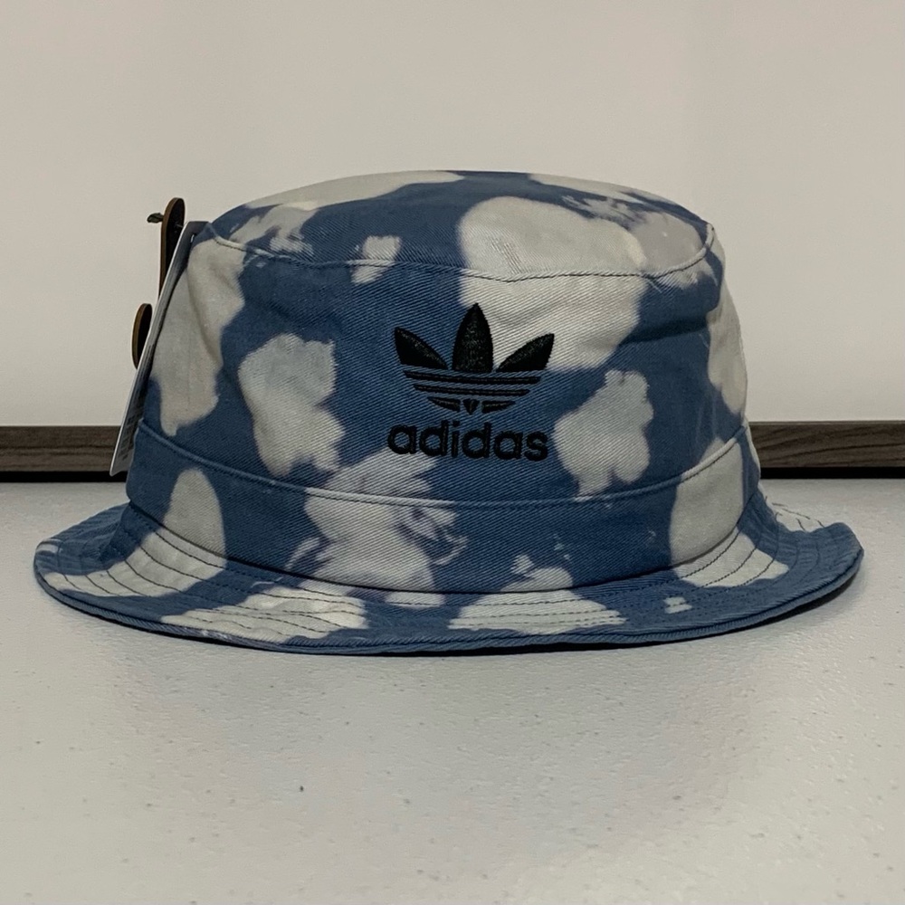 Adidas OG Reverse Dye Altered Blue Bucket Hat-New